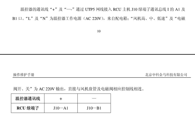 酒店客房控制系统——网络型温控器